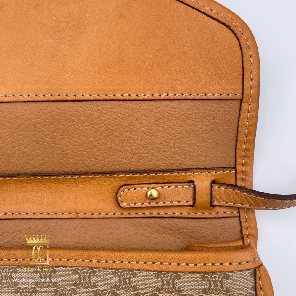 CELINE MACADAM CROSSBODY BAG - Picture 6 of 8